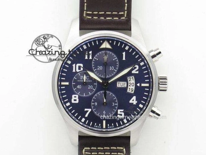 MIROTIME 0713 RelaxedFit Aquatimer Automatic IW329004 V6F 1:1 Best Edition Blue Dial on Rubber Strap MIYOTA 7095